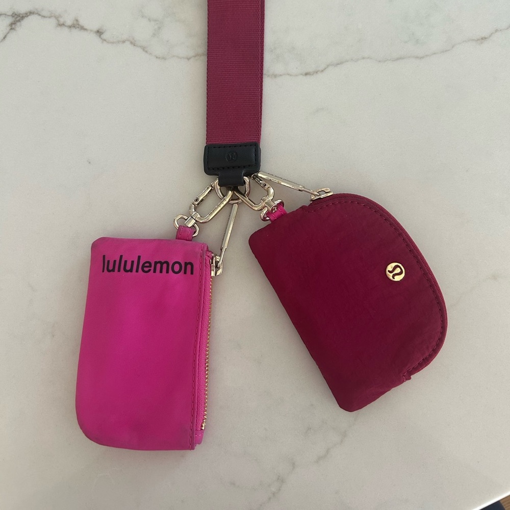 Lululemon Dual Pouch Wristlet